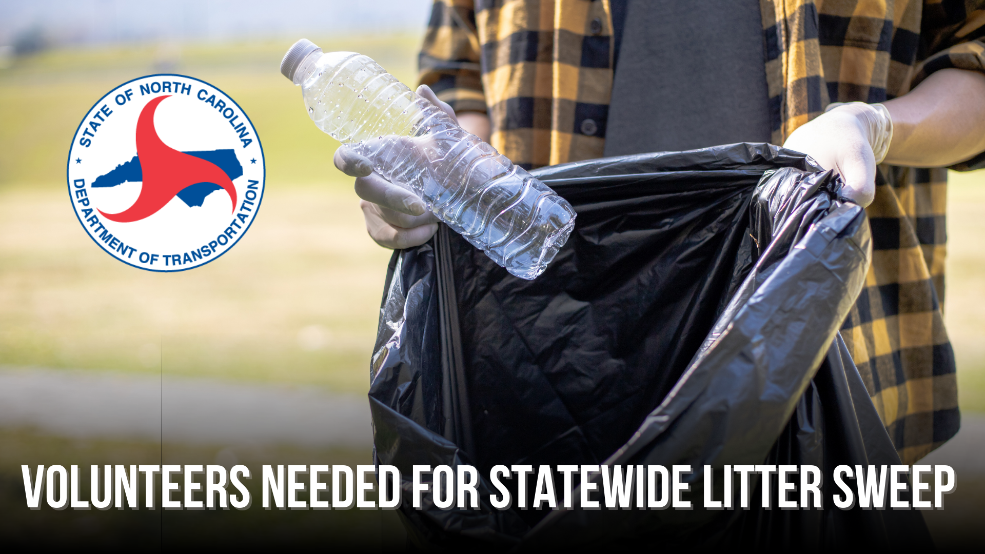 Volunteers needed for statewide litter sweep