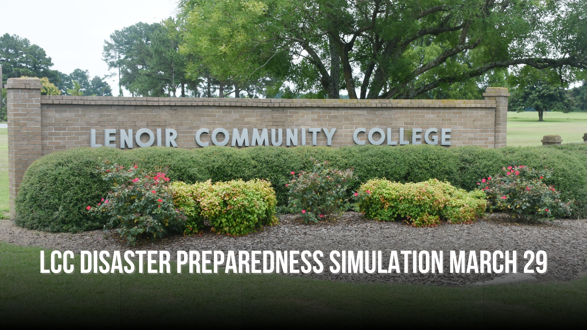 LCC Disaster Preparedness Simulation March 29