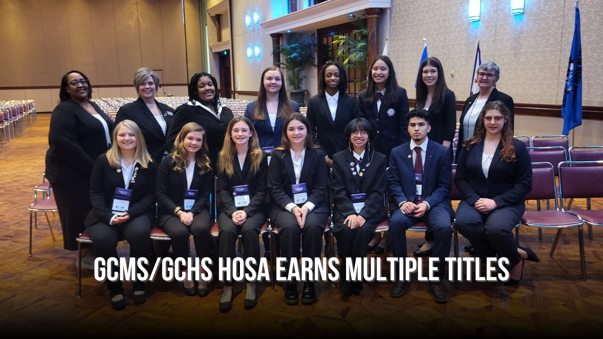 GCMS/GCHS HOSA Earns multiple titles