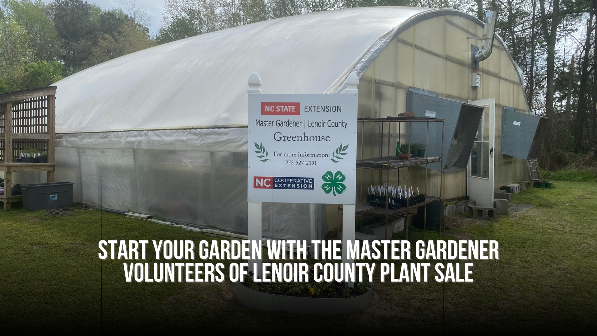 Start your garden with the Master Gardener Volunteers of Lenoir County Plant Sale