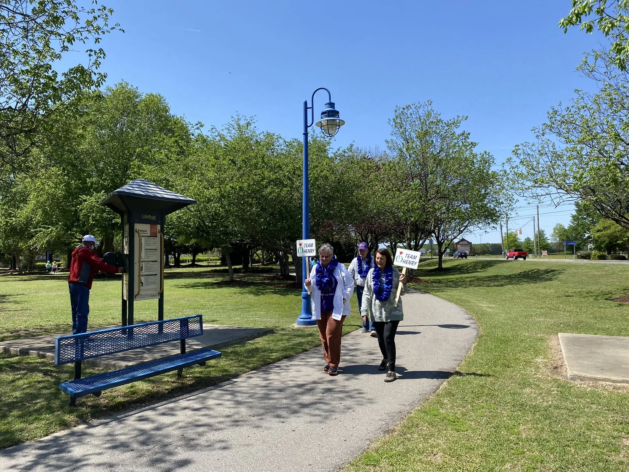 2022 Parkinson's Awareness Walk. Photo: Kristy Bock/Neuse News