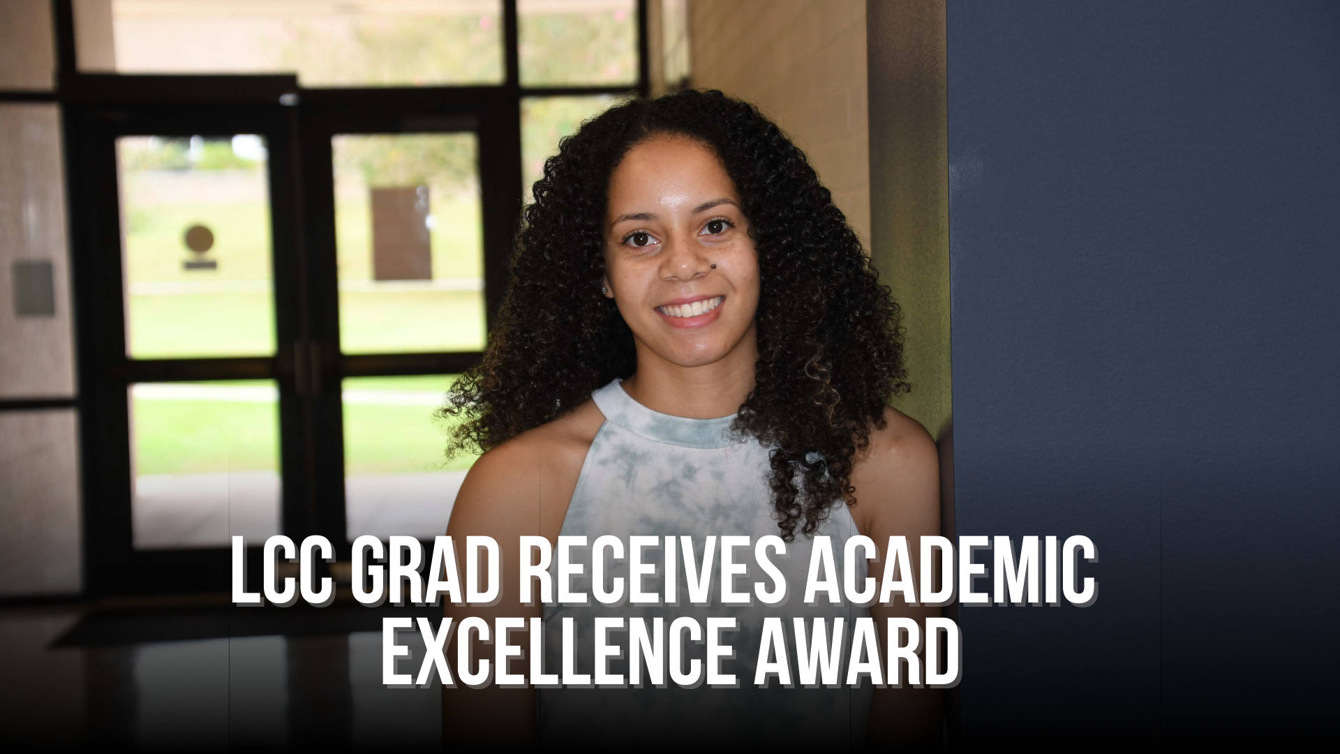 LCC Grad receives Academic Excellence Award
