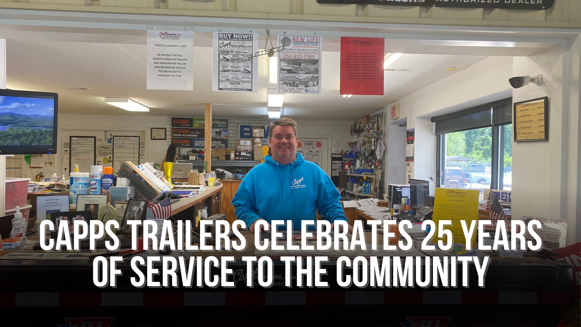 Capps Trailers celebrates 25 years of service to the community
