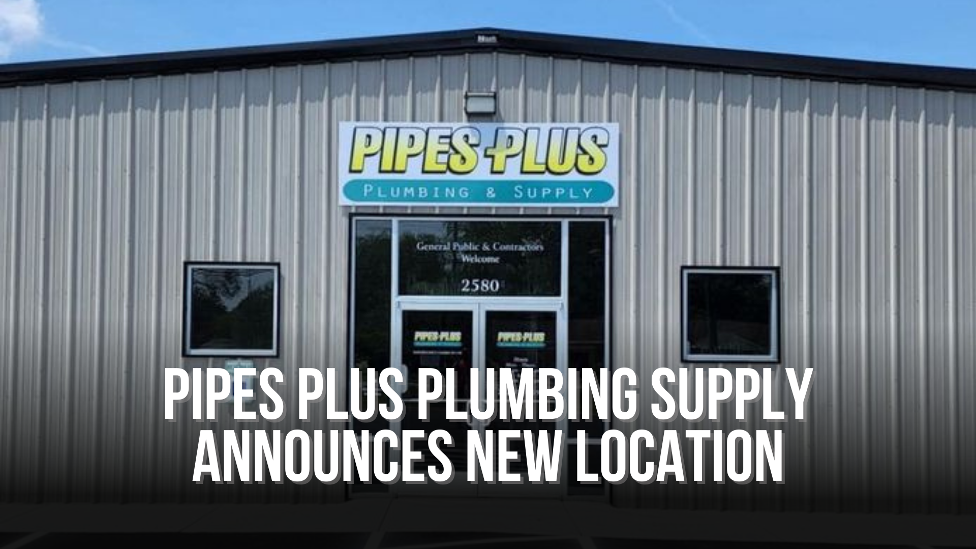 Pipes Plus Plumbing Supply announces new location — Neuse News