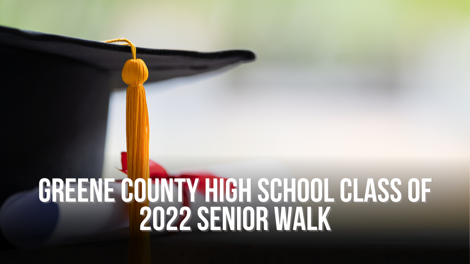 Greene County High School Class of 2022 senior walk