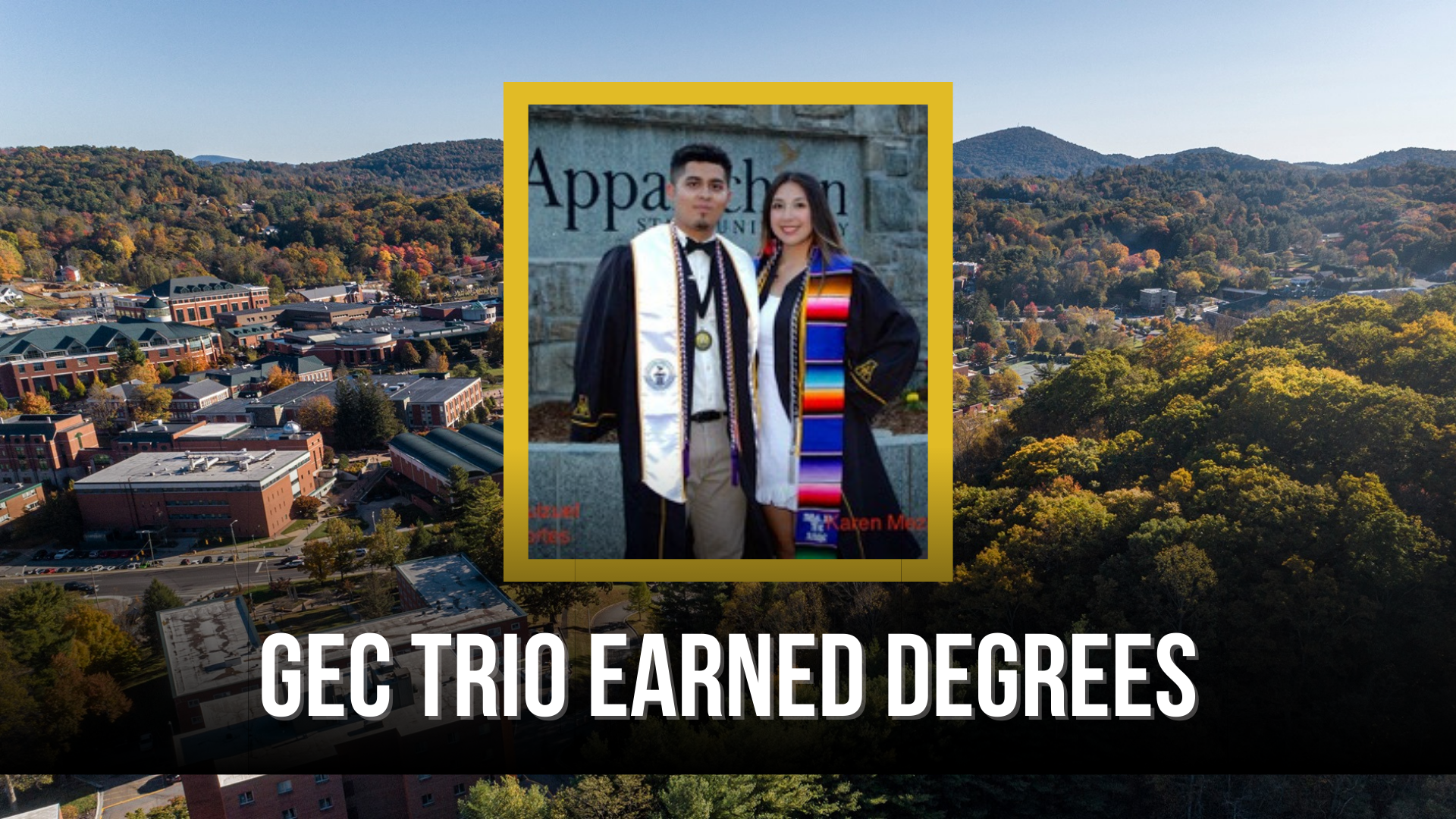 GEC trio earned degrees