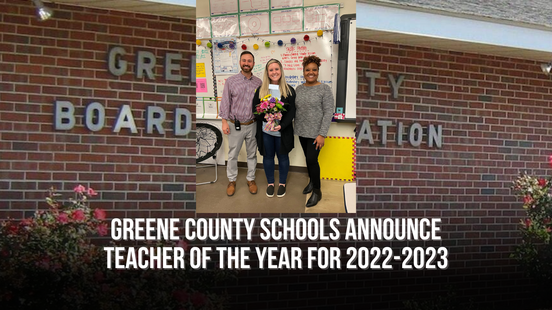 Greene County Schools announce Teacher of the Year for 2022-2023