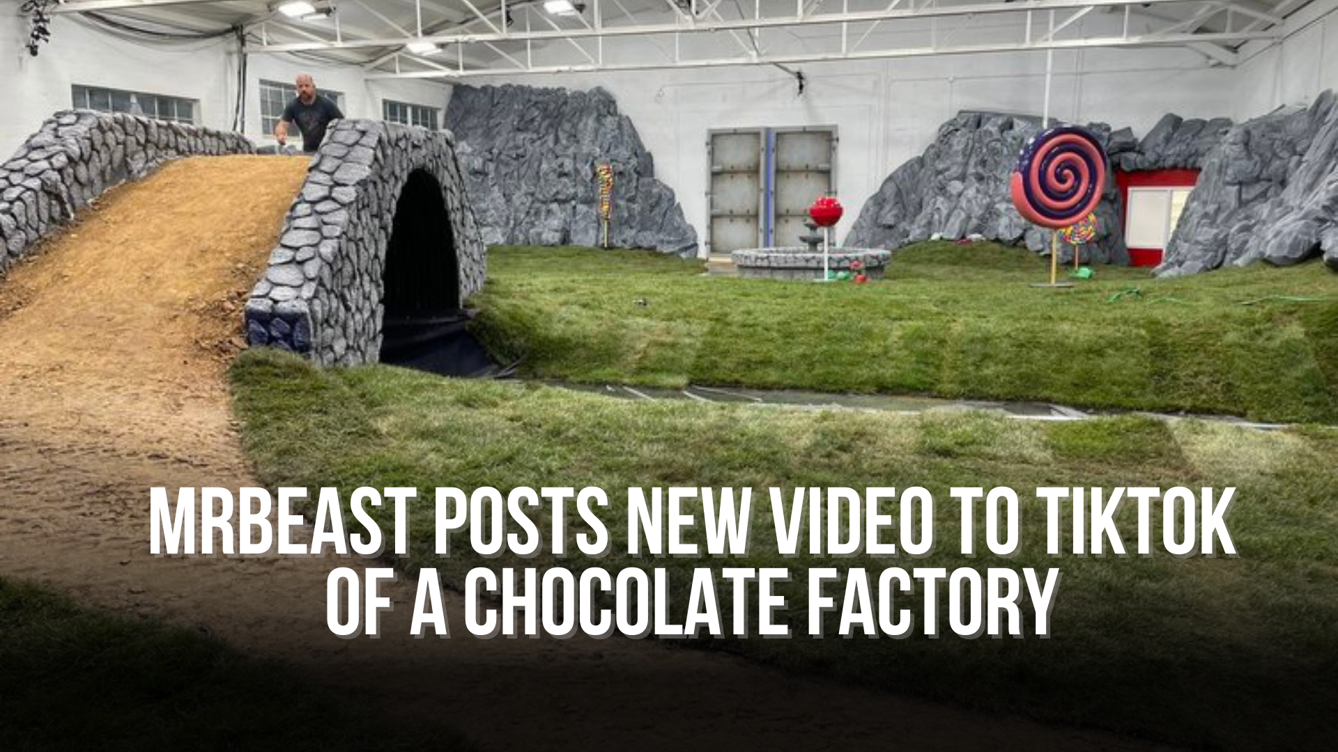 MrBeast posts new video to TikTok of a chocolate factory