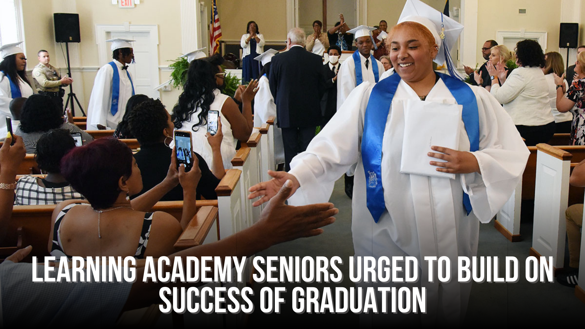 Learning Academy seniors urged to build on success of graduation