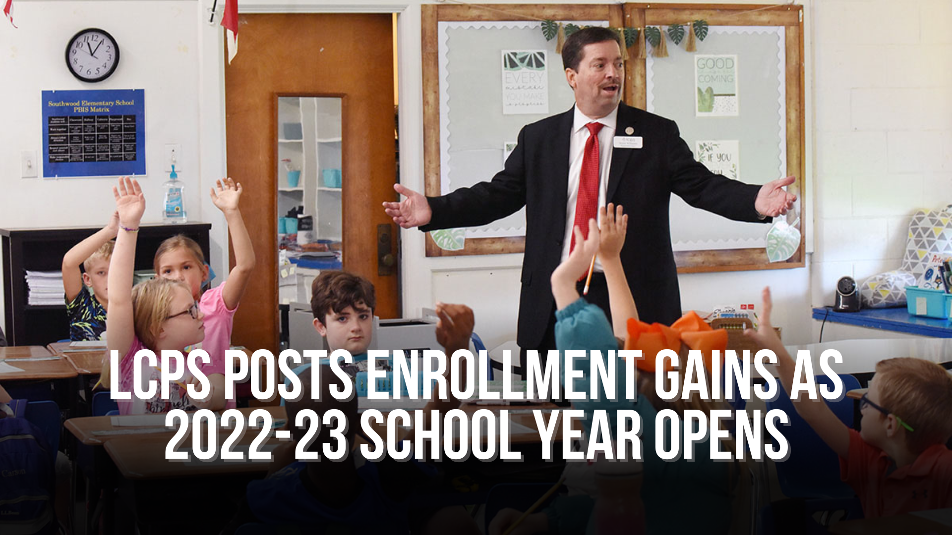 LCPS posts enrollment gains as 2022-23 school year opens โ Neuse News