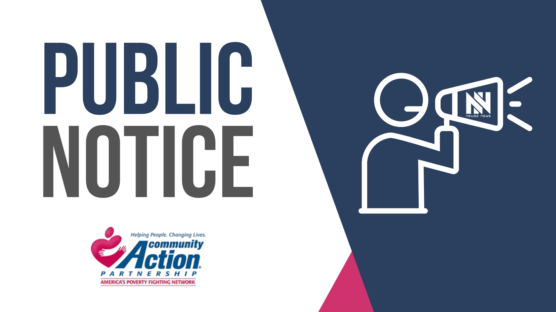 Public Notice Greene Lamp Community Action Agency Intent to file an