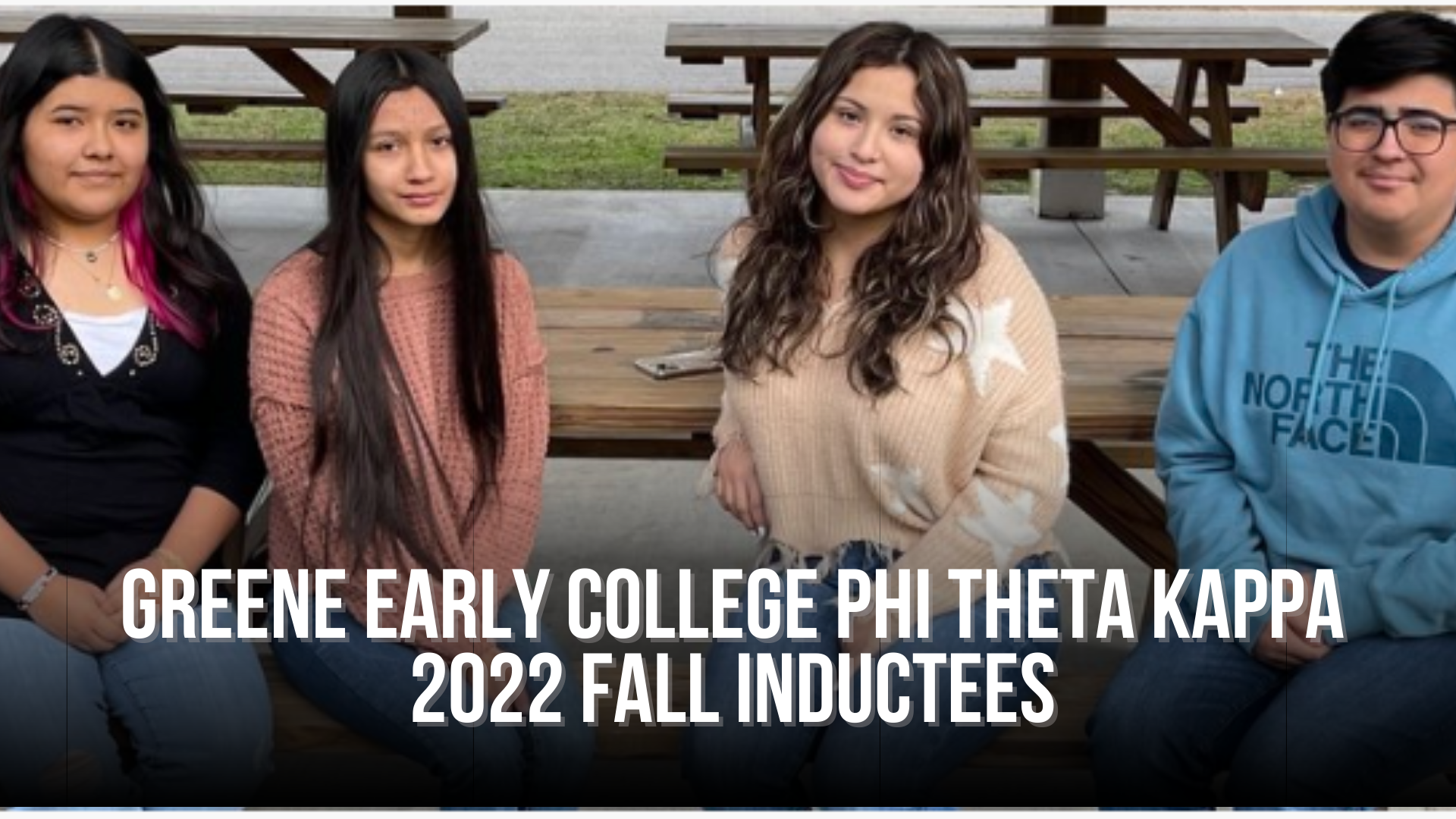 Greene Early College Phi Theta Kappa 2022 Fall Inductees
