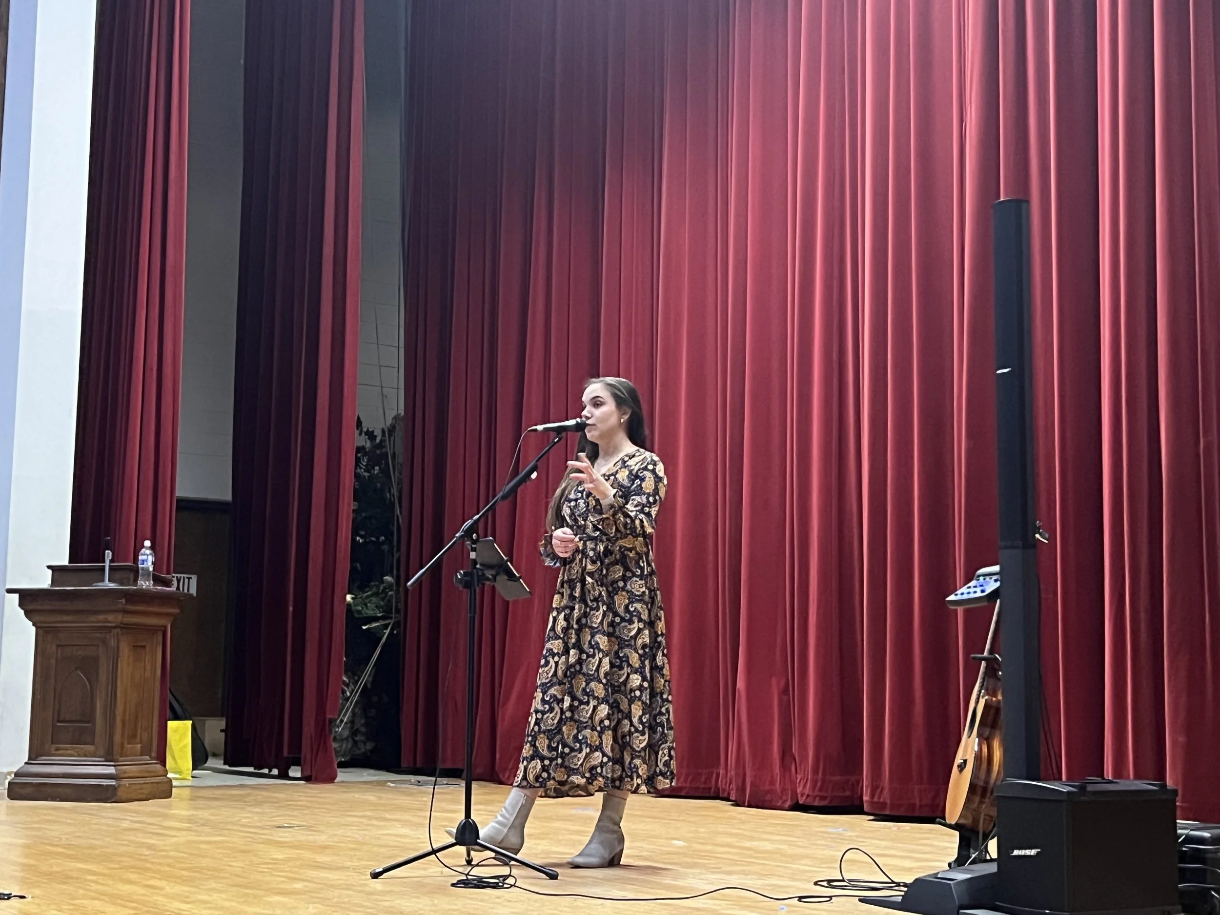 Paige King Johnson speaks about Agriculture