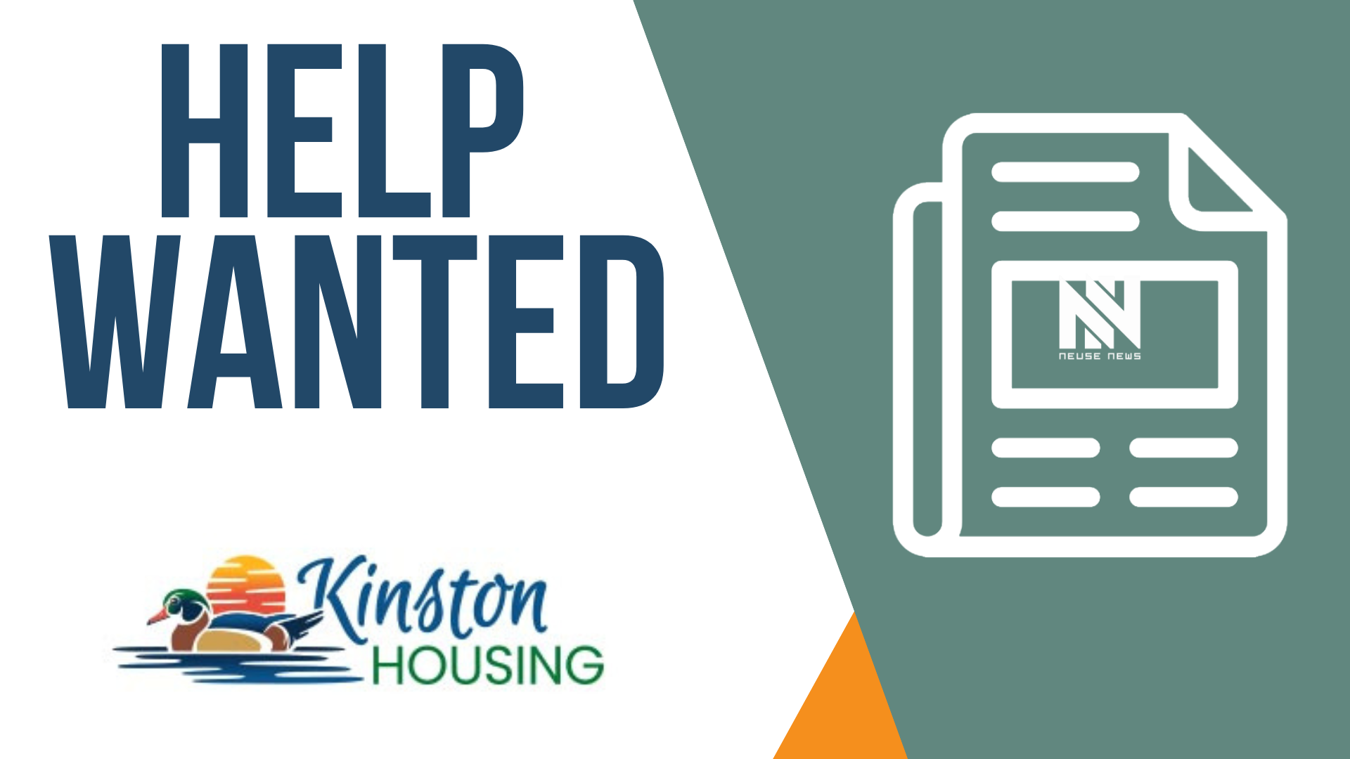 Help wanted Kinston Housing Authority Mechanic — Neuse News