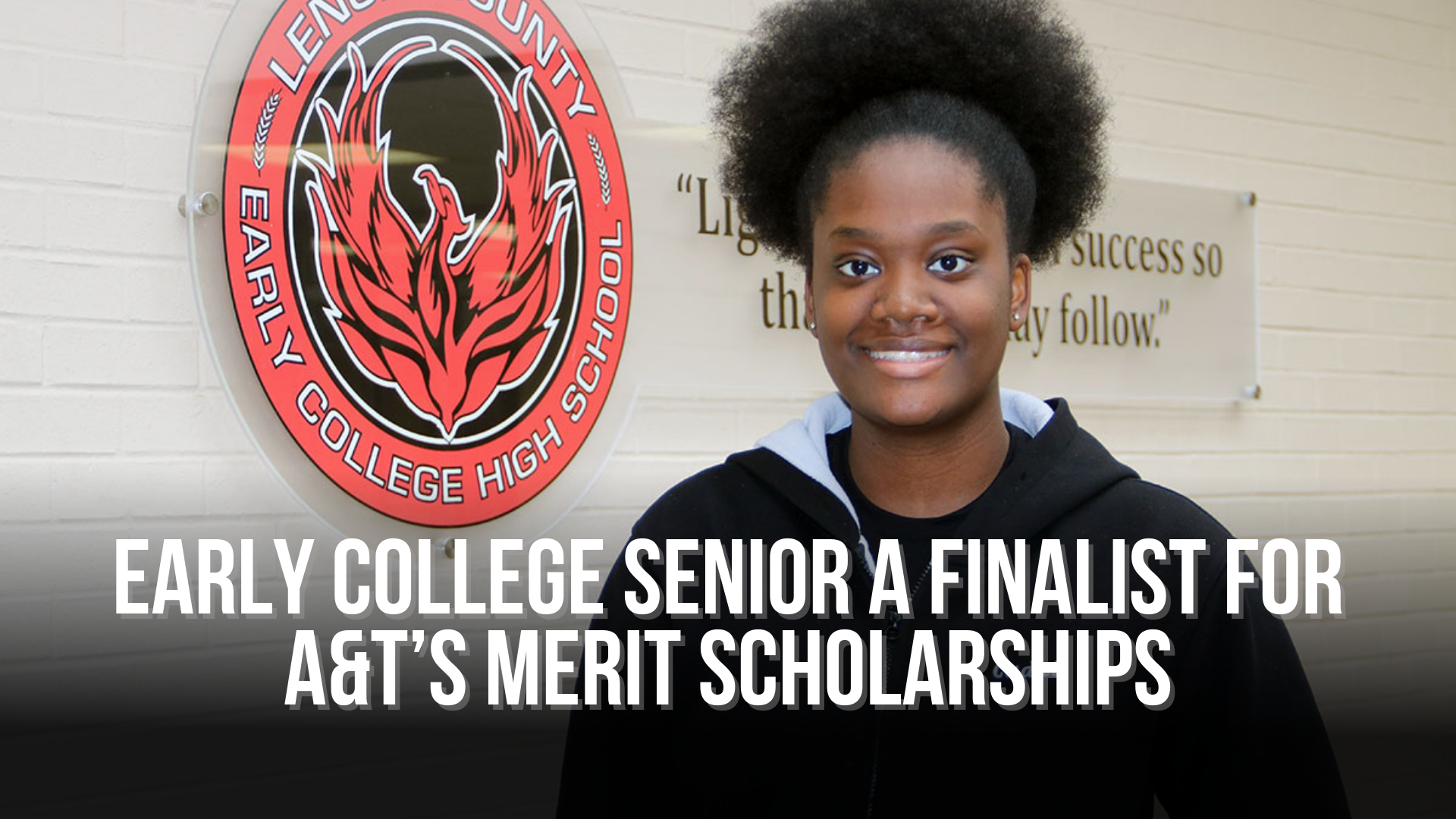 Early College senior a finalist for A&T’s merit scholarships — Neuse News
