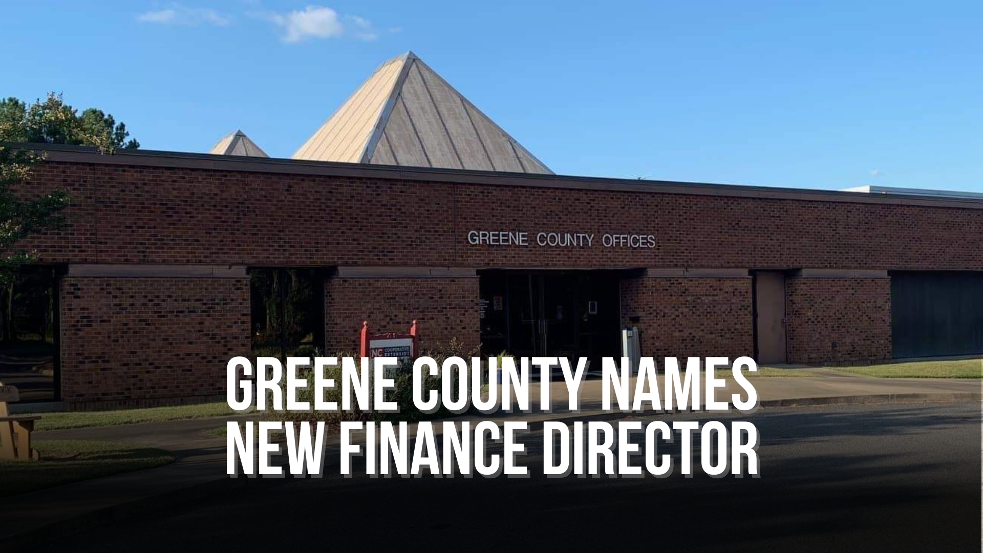 Greene County names new Finance Director — Neuse News