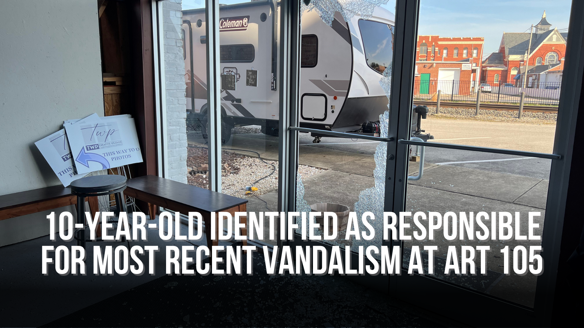 10-year-old identified as responsible for most recent vandalism at Art 105