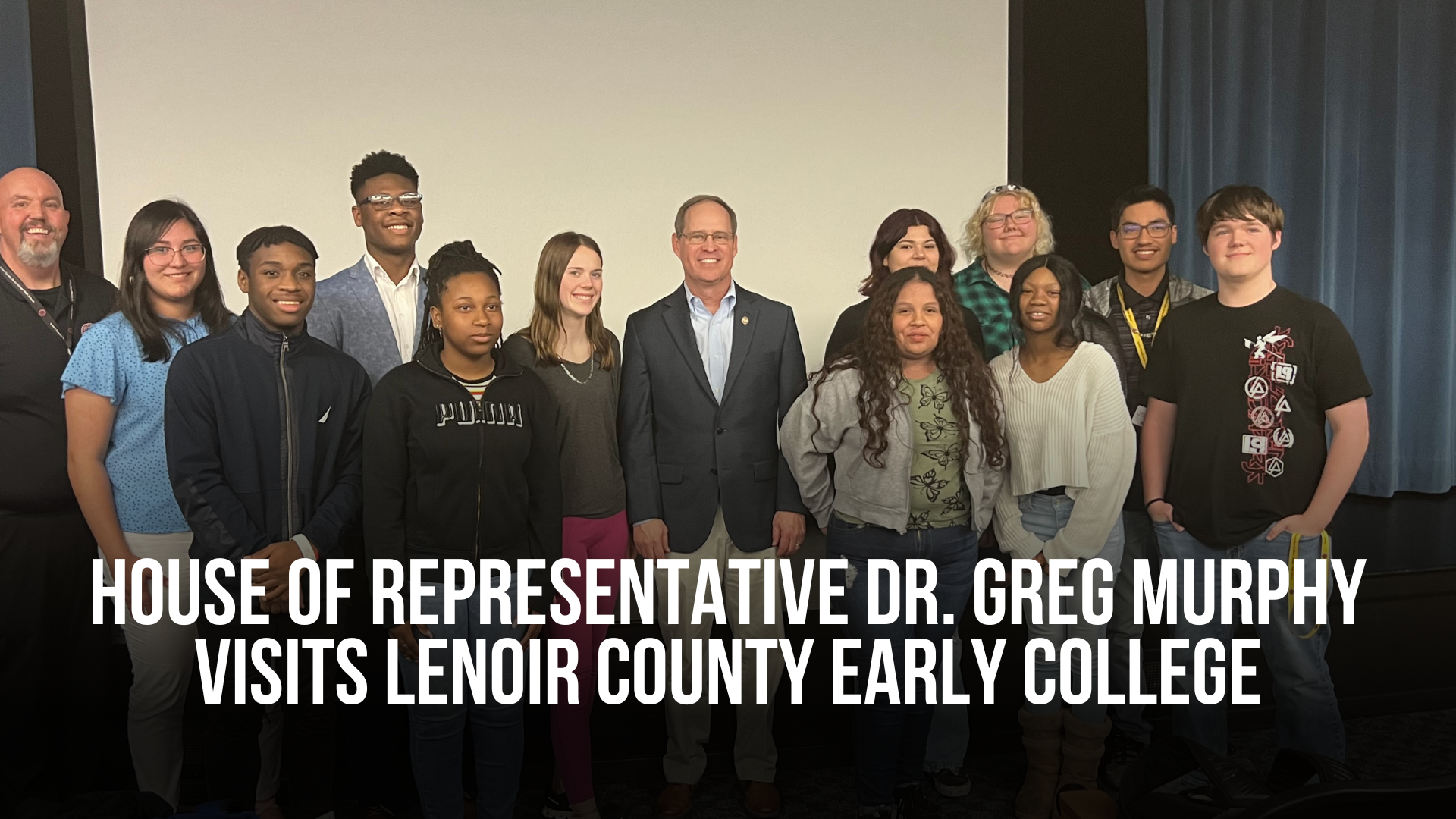 House of representative Dr. Greg Murphy Visits Lenoir County Early ...