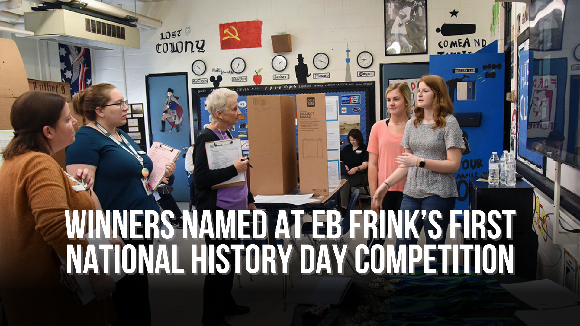 Winners named at EB Frink’s first National History Day competition ...