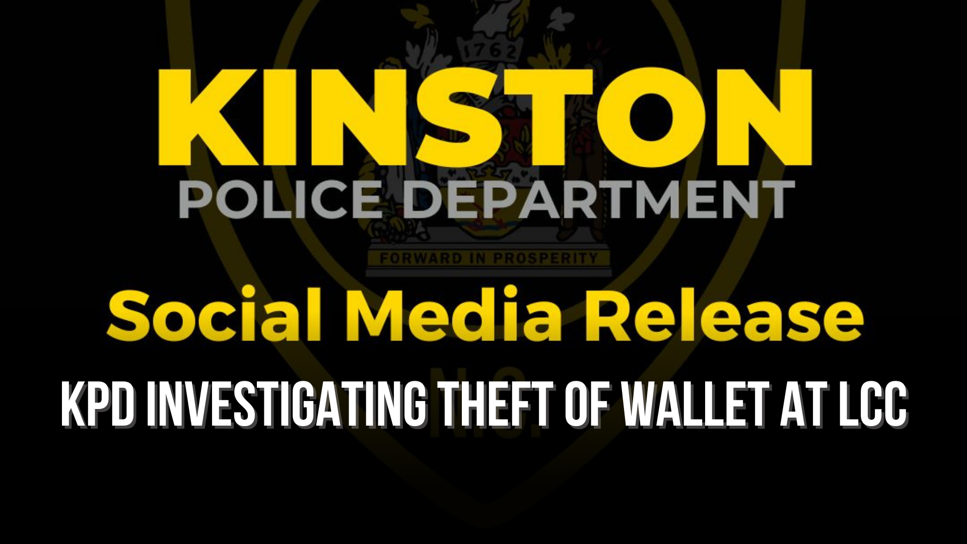 KPD investigating theft of wallet at LCC