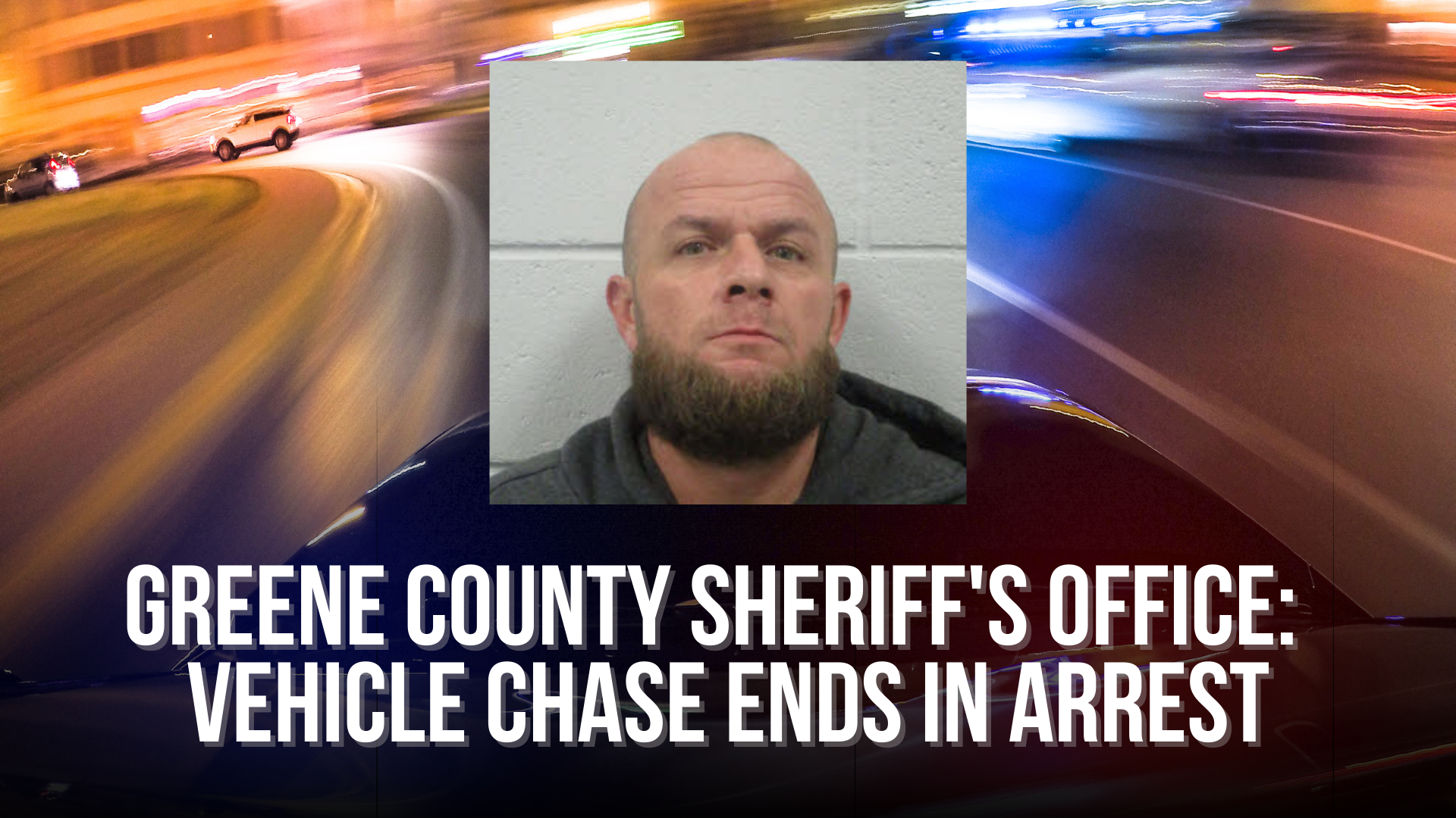 Greene County Sheriff's Office: Vehicle chase ends in arrest — Neuse News