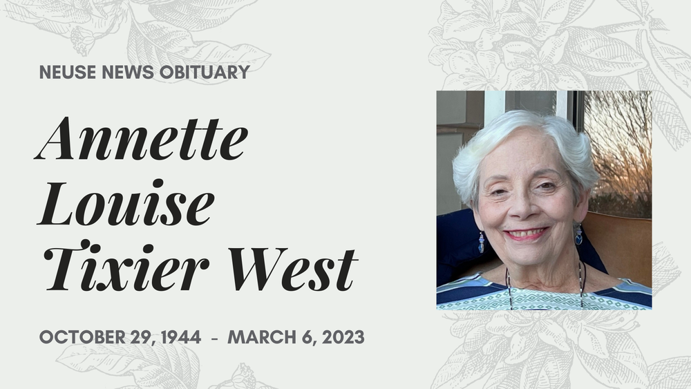 Obituary: Annette Louise Tixier West — Neuse News