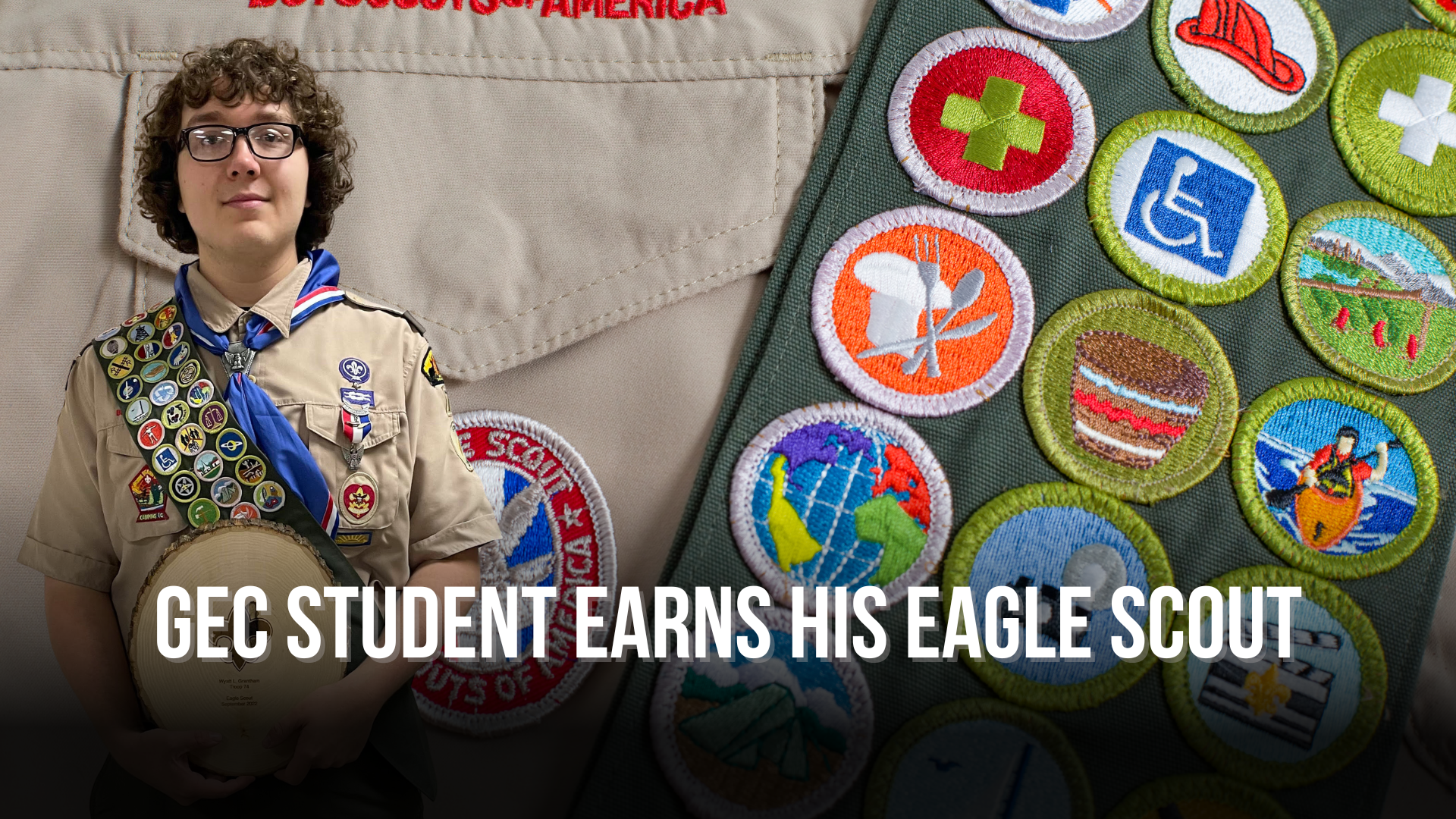 GEC Student Earns his Eagle Scout — Neuse News