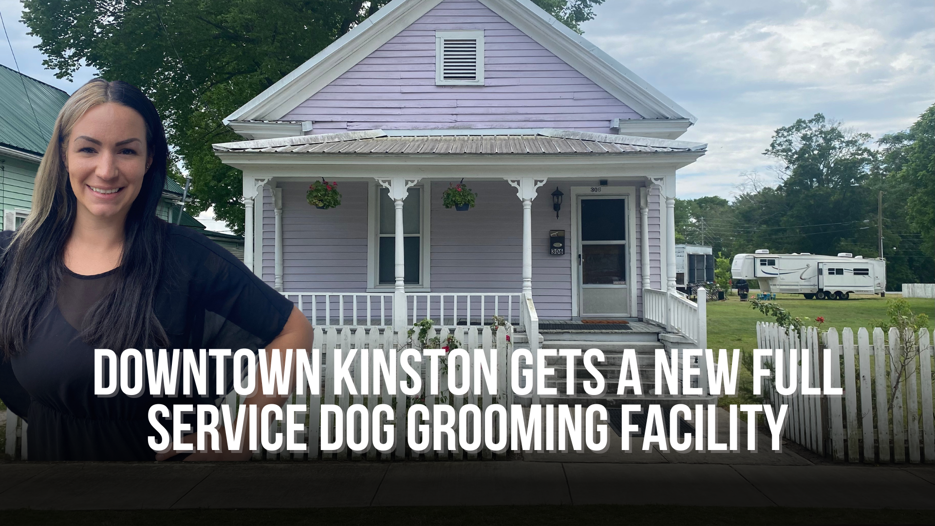 Downtown Kinston gets a new full-service dog grooming facility
