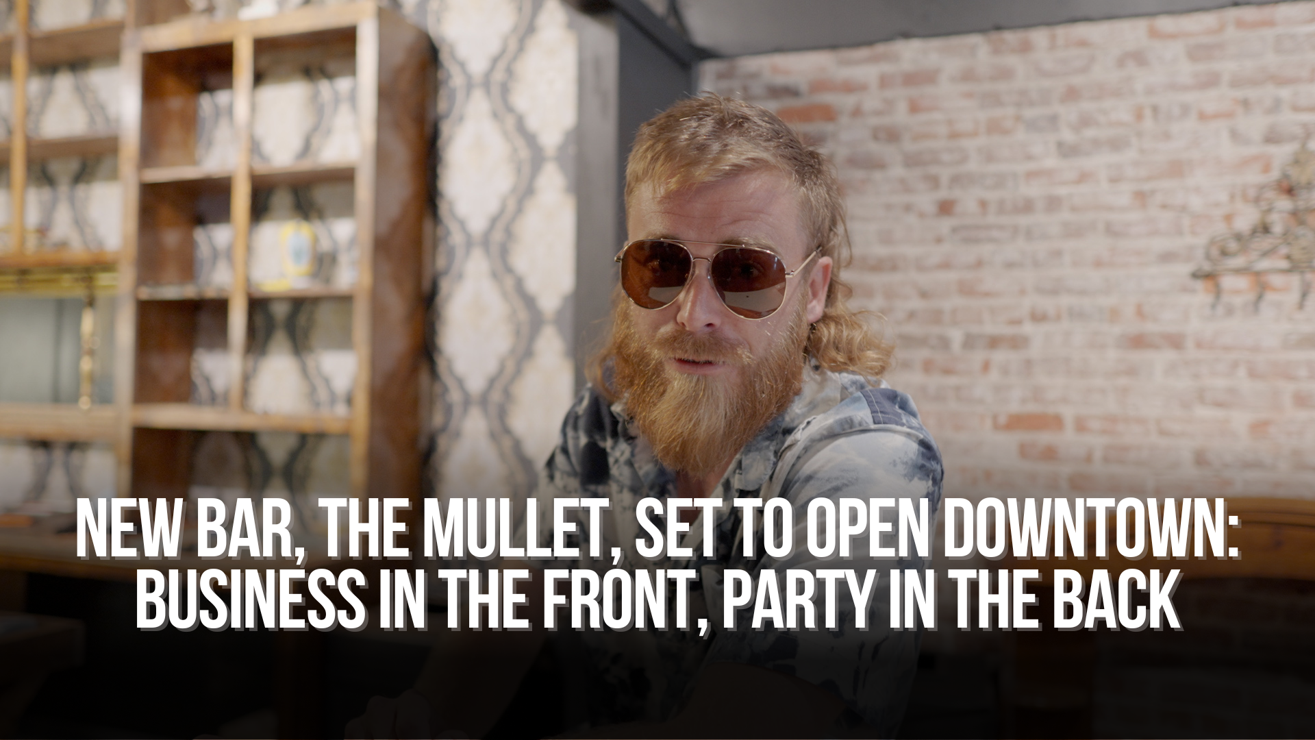 New bar, The Mullet, set to open downtown: Business in the front, party in the back