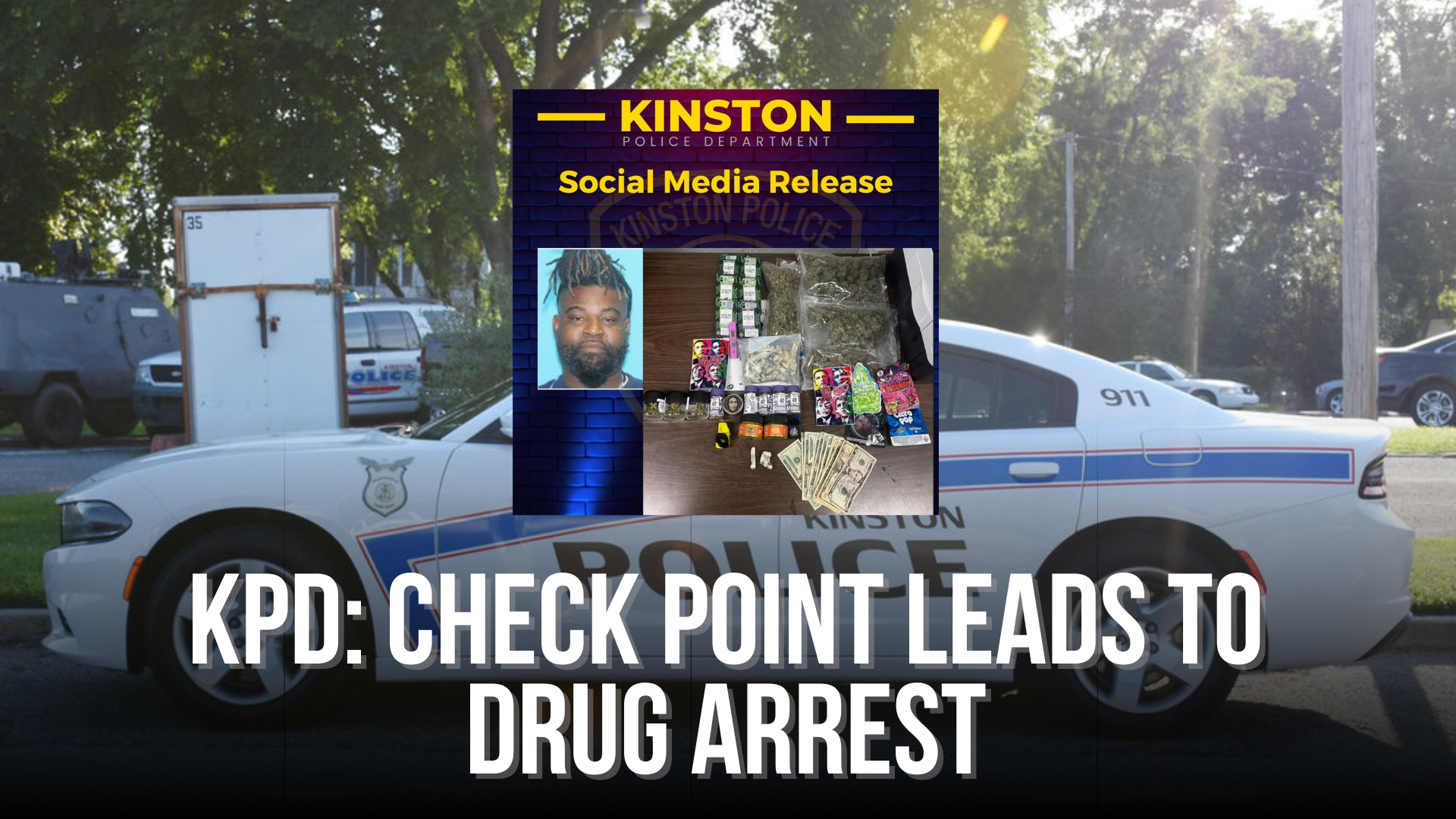 KPD: Check point leads to drug arrest