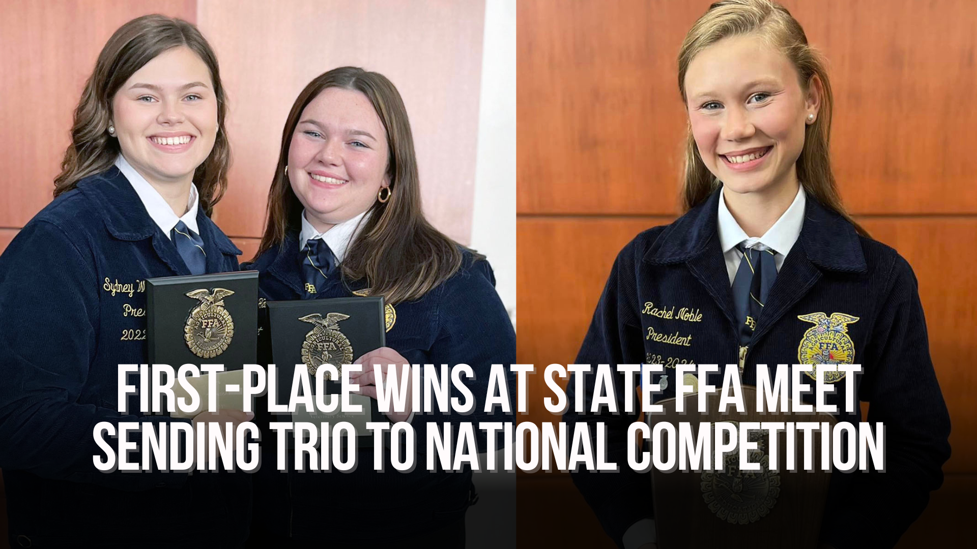 First-place wins at state FFA meet sending trio to national competition ...
