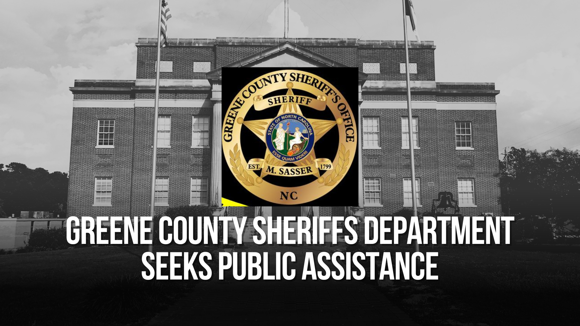 Greene County Sheriffs Department seeks public assistance