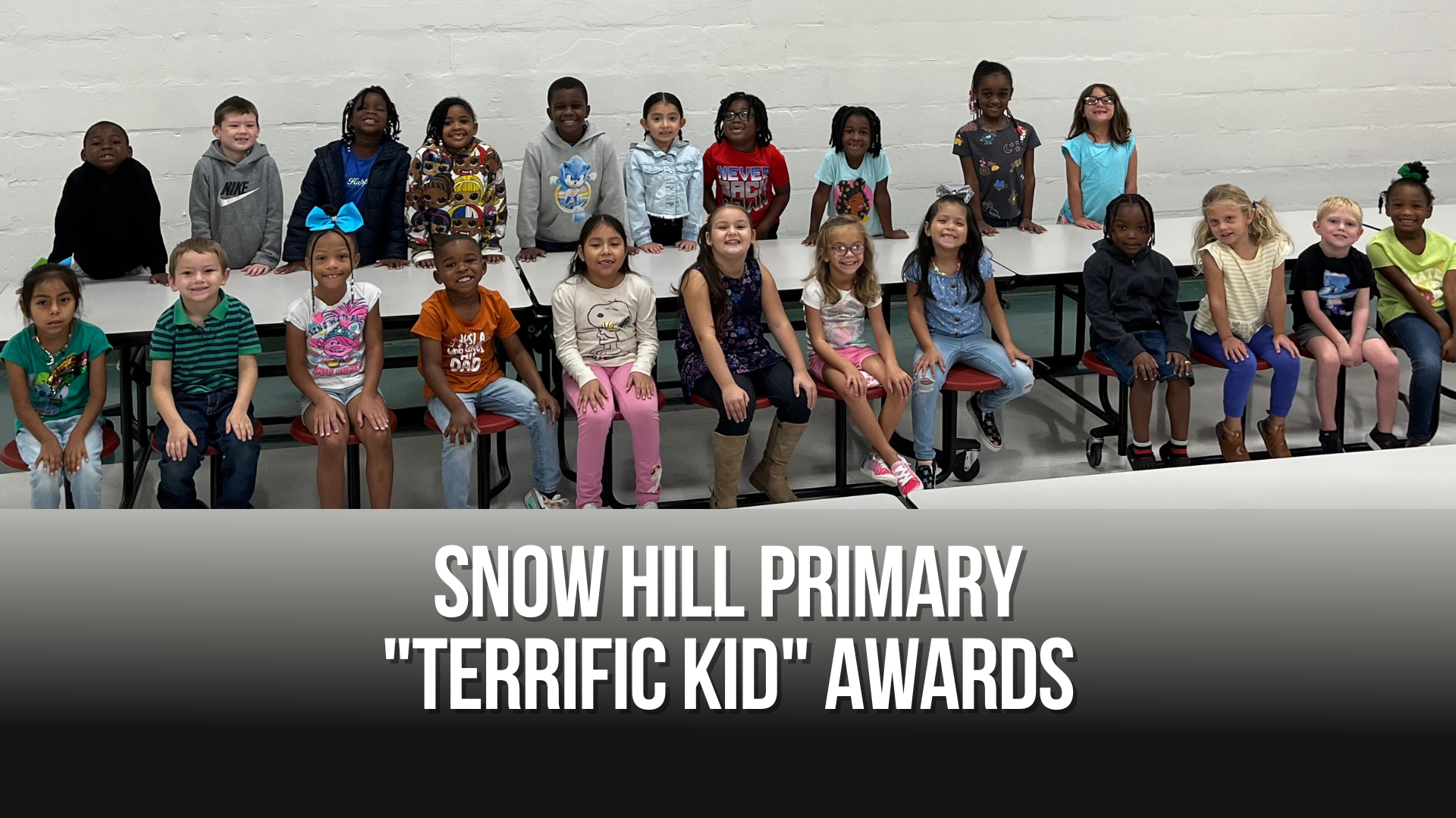 Snow Hill Primary "Terrific Kids" Awards