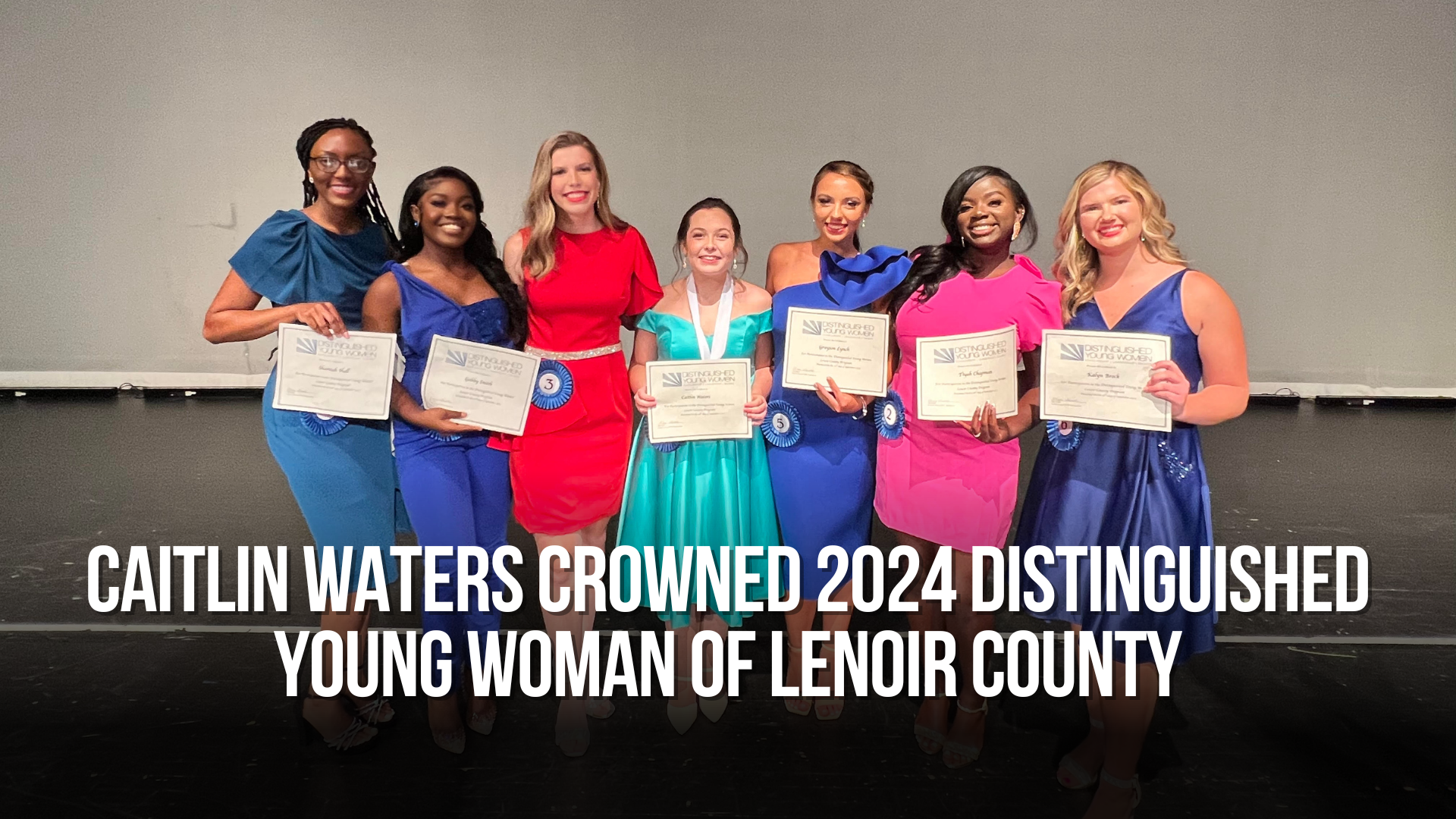 Caitlin Waters Crowned 2024 Distinguished Young Woman of Lenoir County