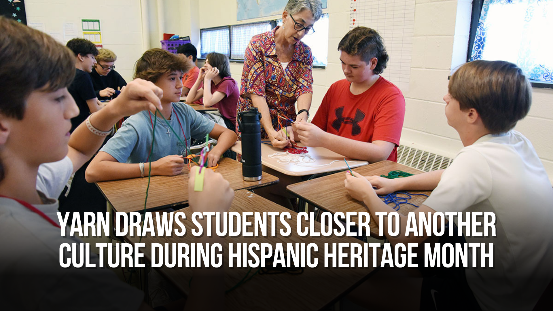 Yarn draws students closer to another culture during Hispanic Heritage Month