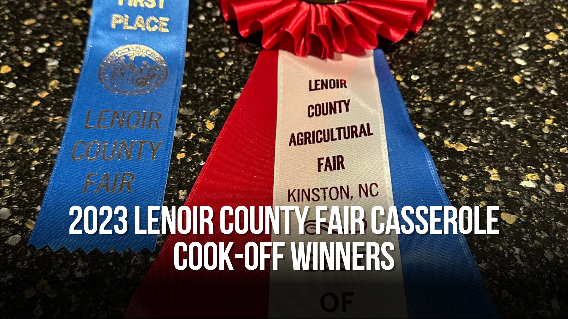2023 Lenoir County Fair Casserole Cook-Off Winners