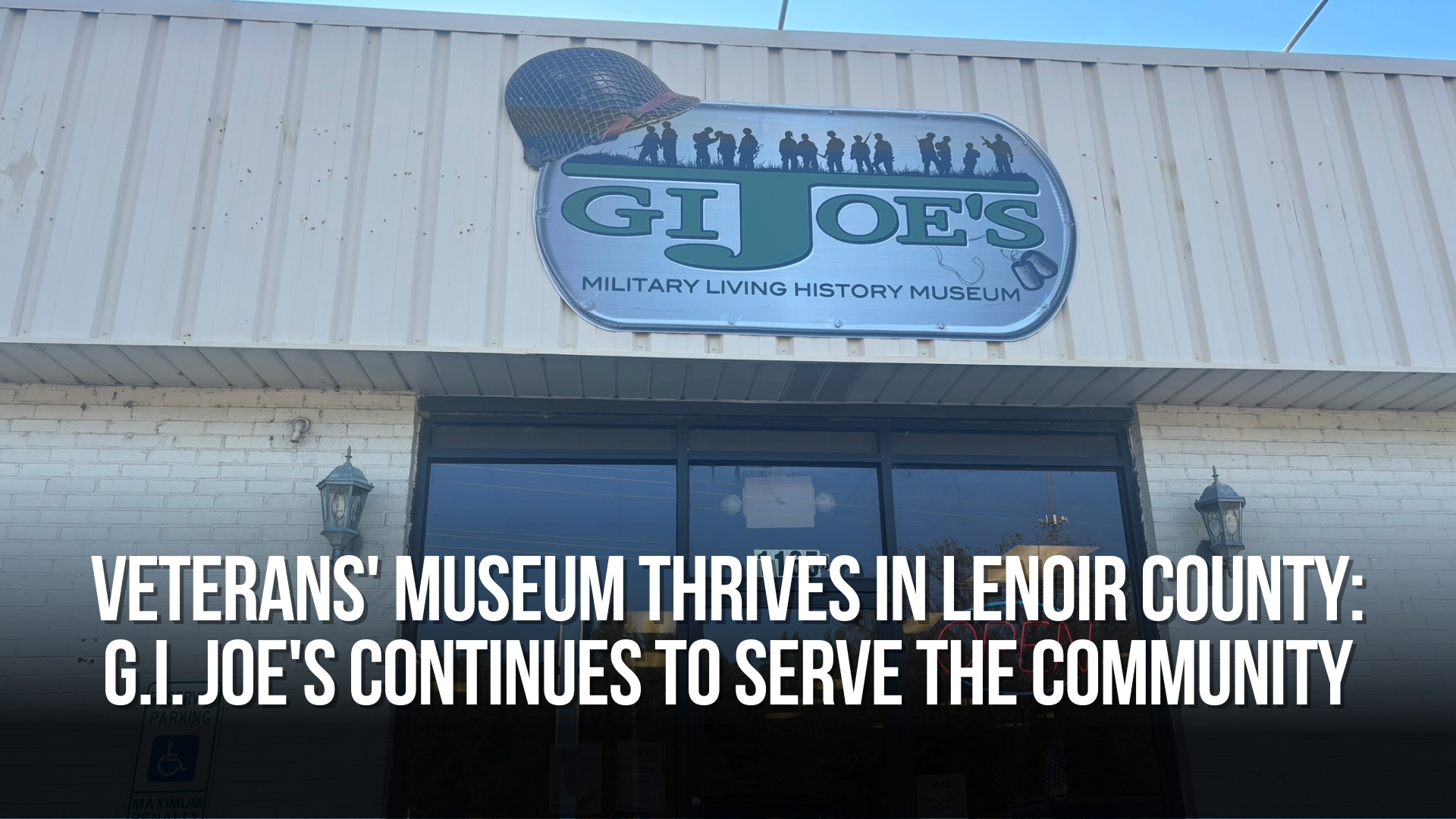 G.I. Joe's Continues to serve the community