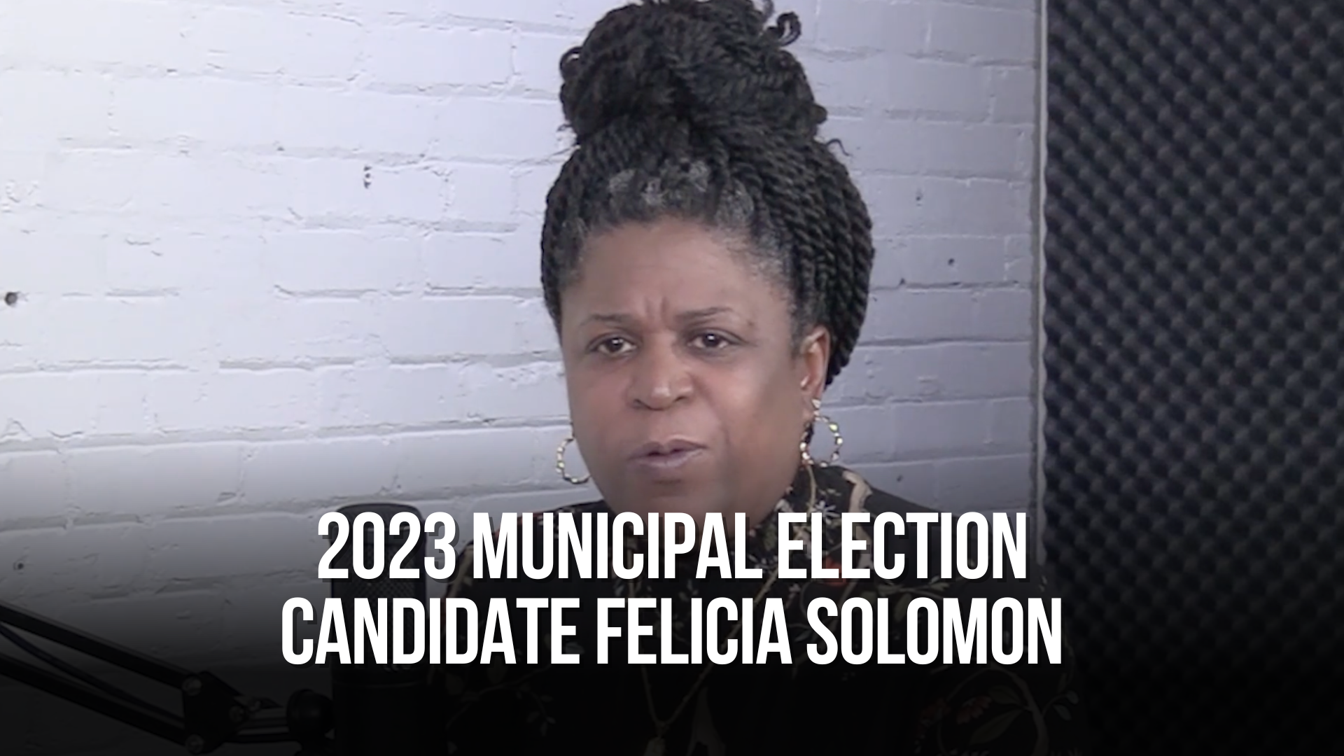 2023 Municipal Election candidate Felicia Solomon