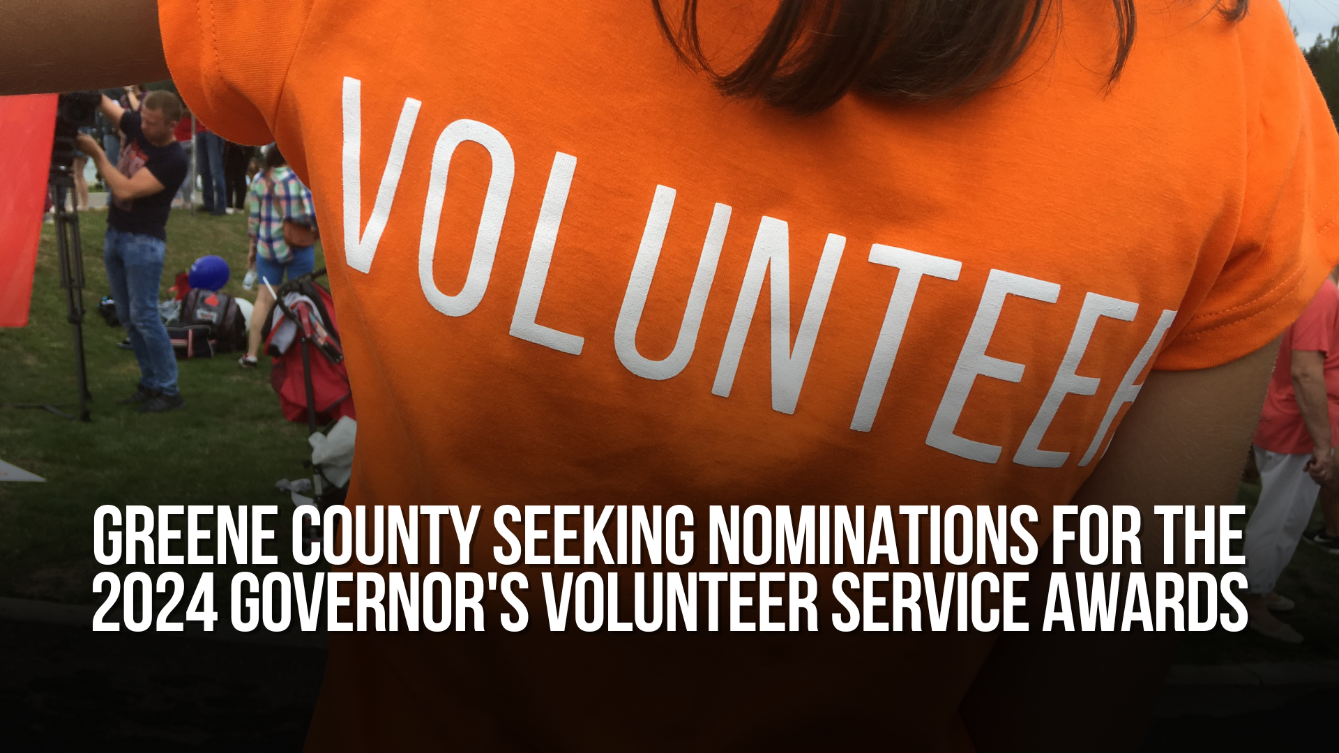 Greene County seeking nominations for the 2024 Governor's Volunteer Service Awards