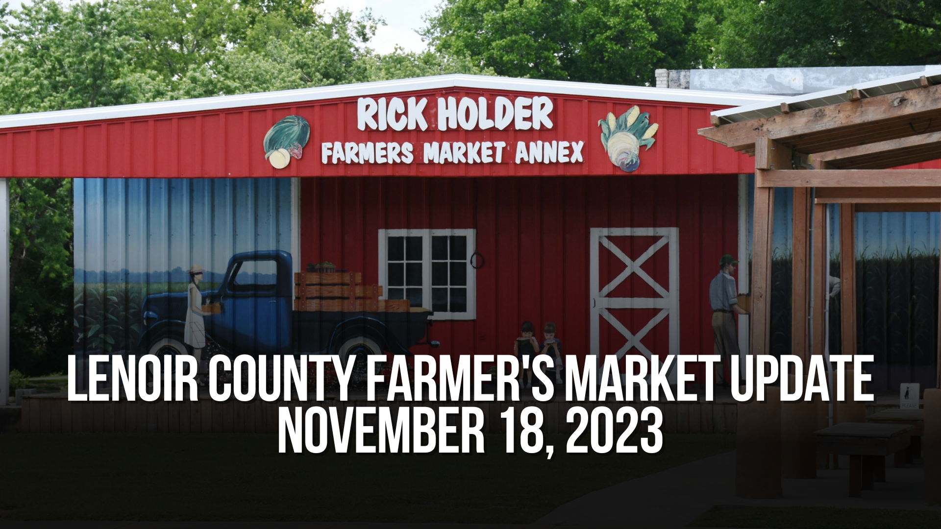 Lenoir County Farmer's Market update November 18, 2023