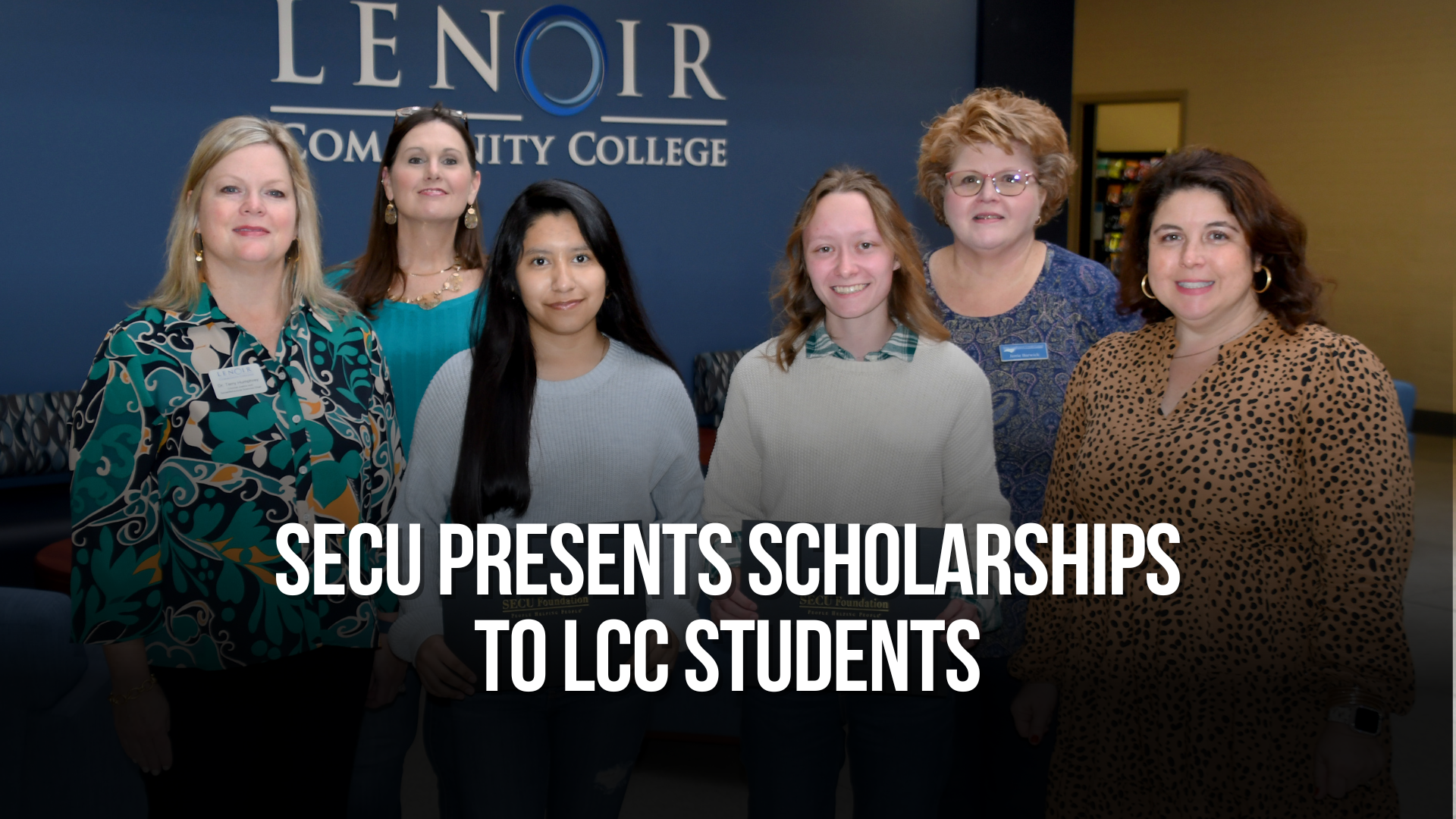Neuse Lcc SECU Presents Scholarships to LCC Students — Neuse News