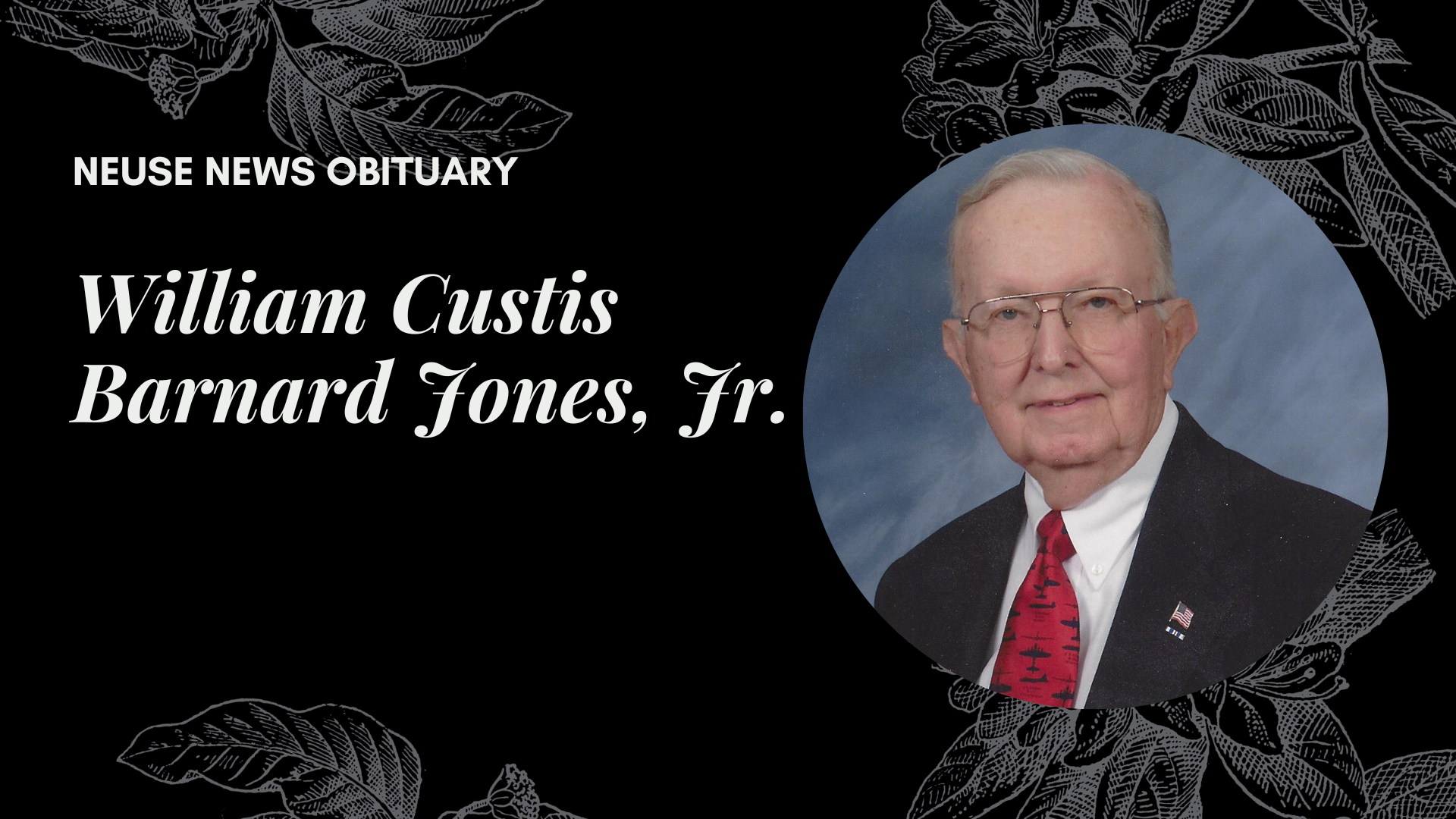 Obituary: William Custis Barnard Jones, Jr.