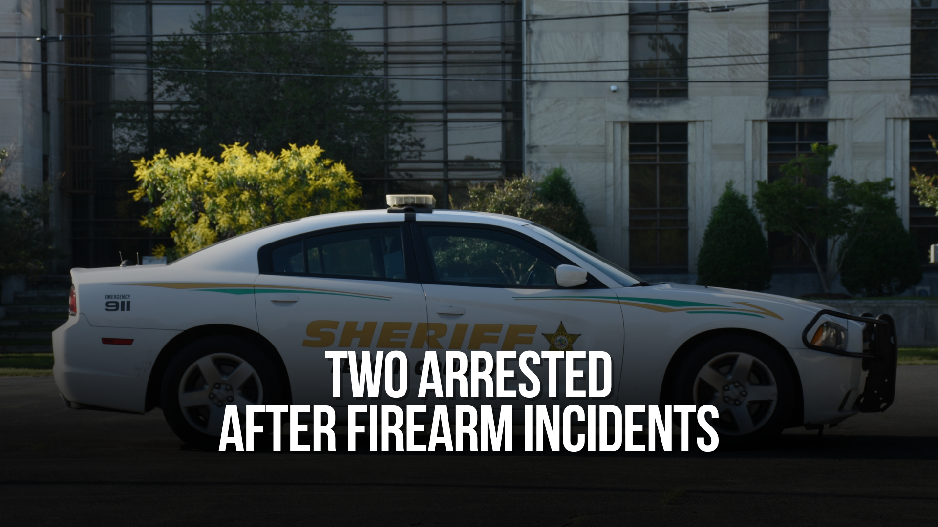 Two arrested after firearm incidents — Neuse News