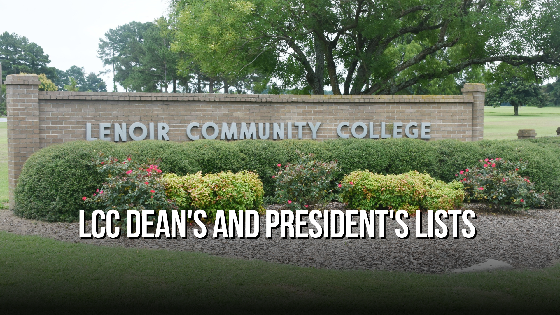 LCC Dean's and President's Lists