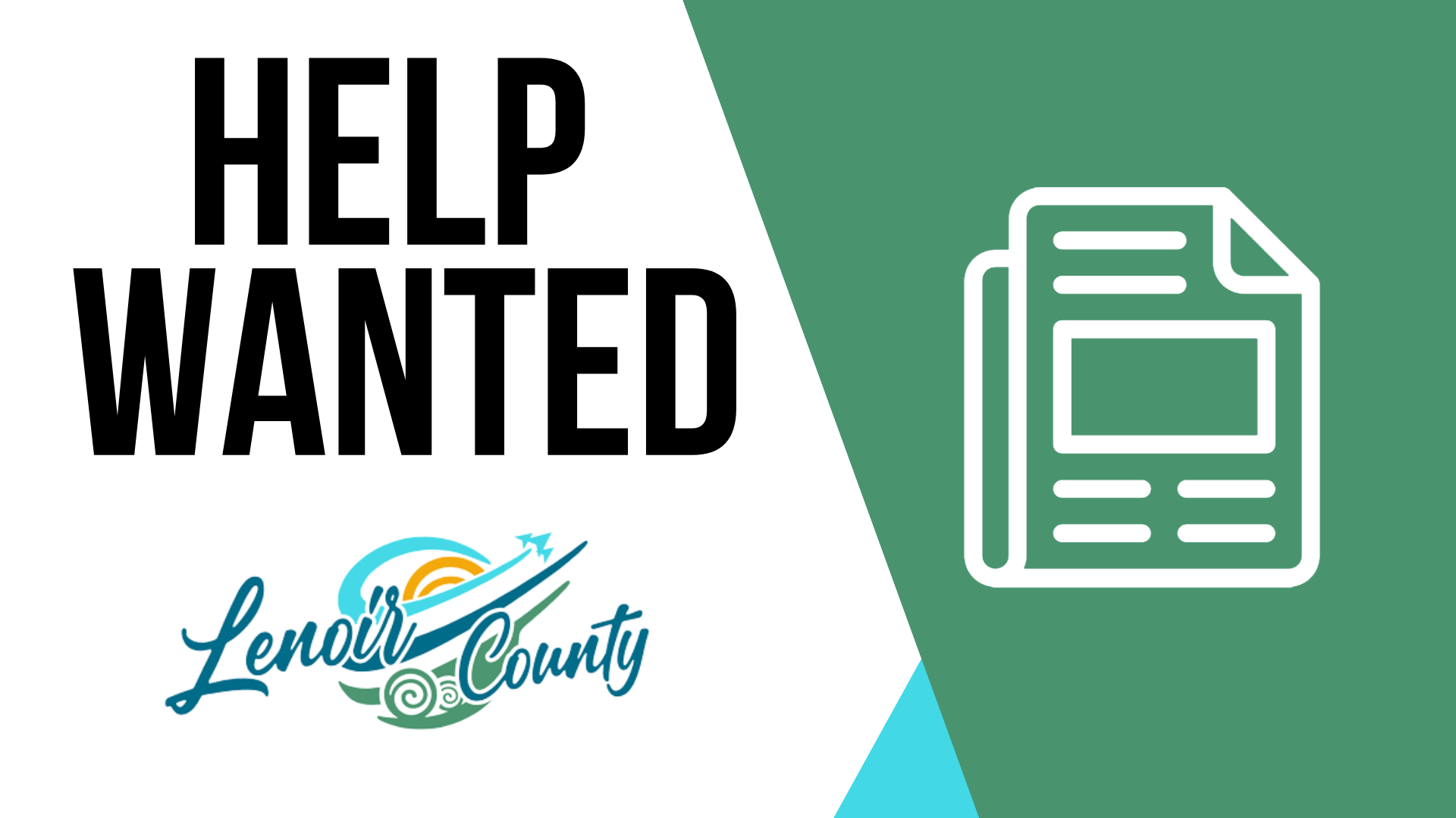 Help Wanted: Administrative Assistant III. — Neuse News