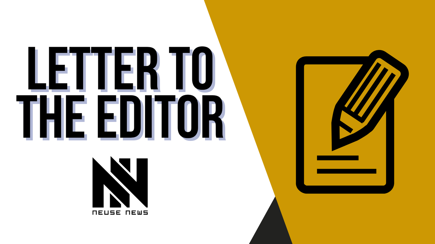 Letter to the editor: Be the Why