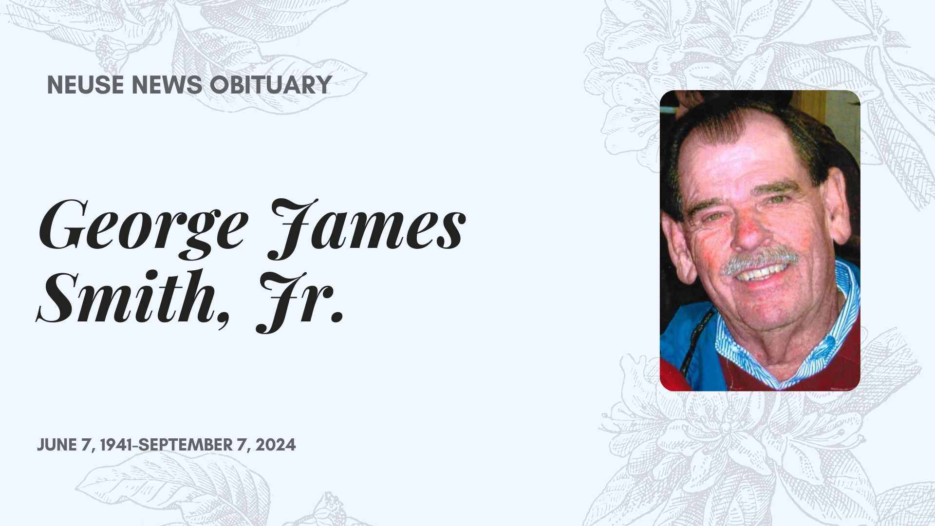 Obituary: George James Smith, Jr.