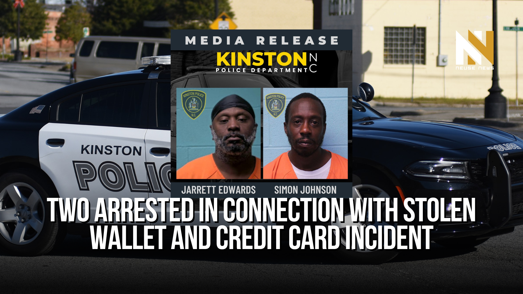 Two arrested in connection with stolen wallet and credit card incident ...