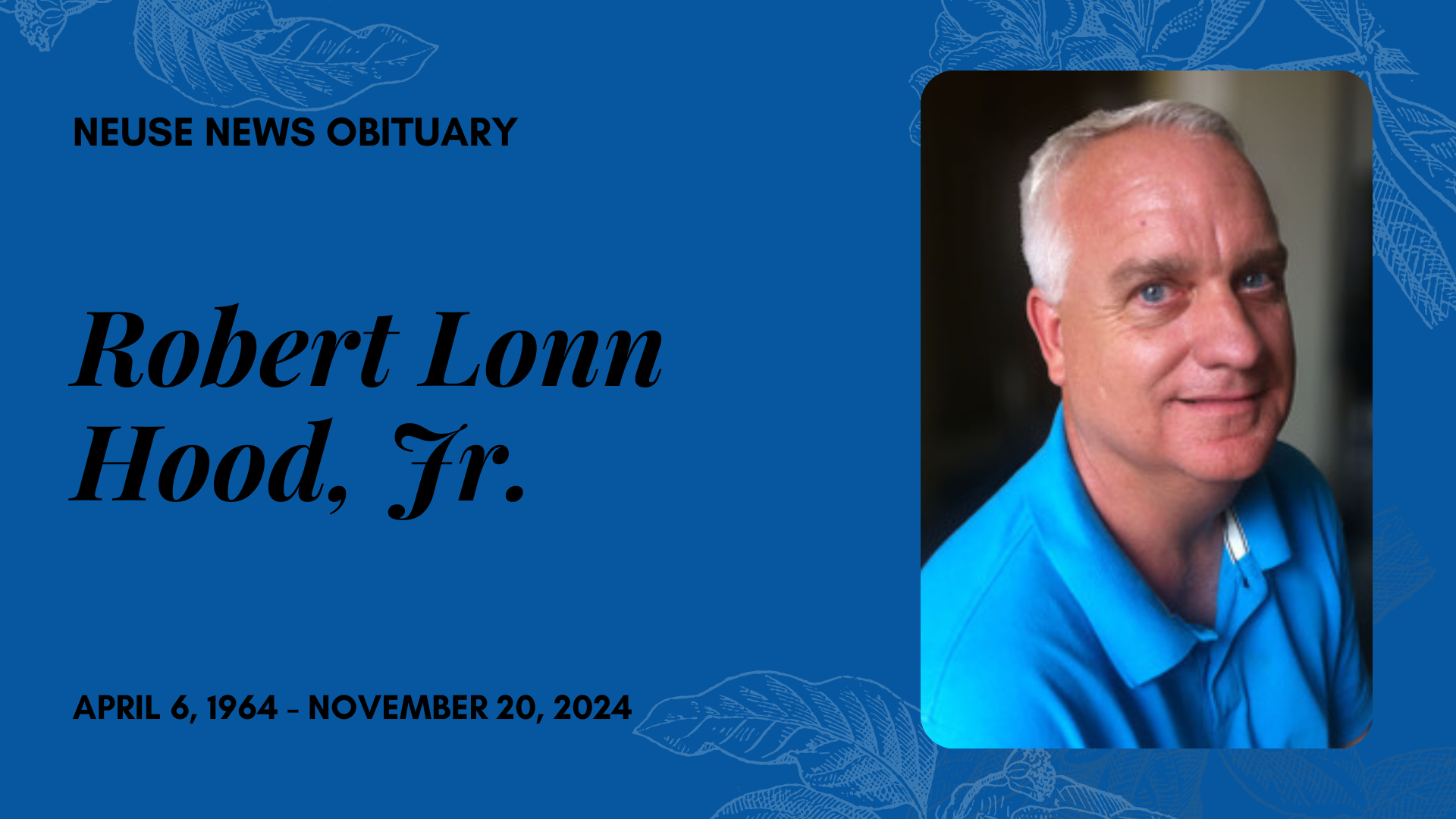 Obituary - Robert Lonn Hood, Jr.