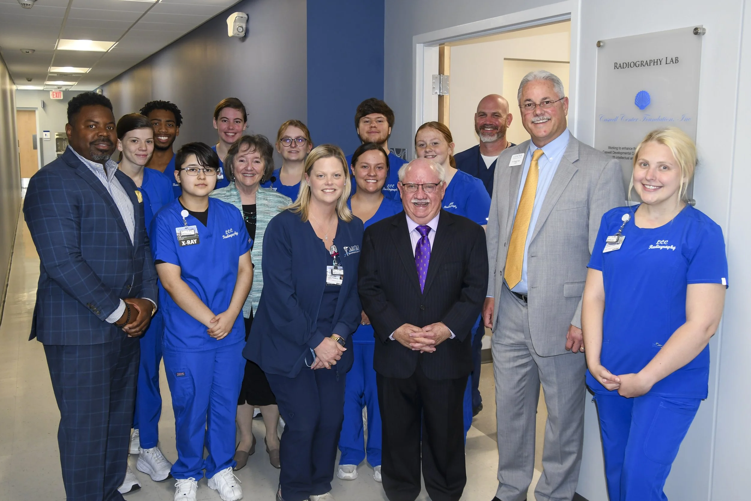 Lenoir Community College Dedicates Radiography Lab in Honor of Caswell Center Foundation